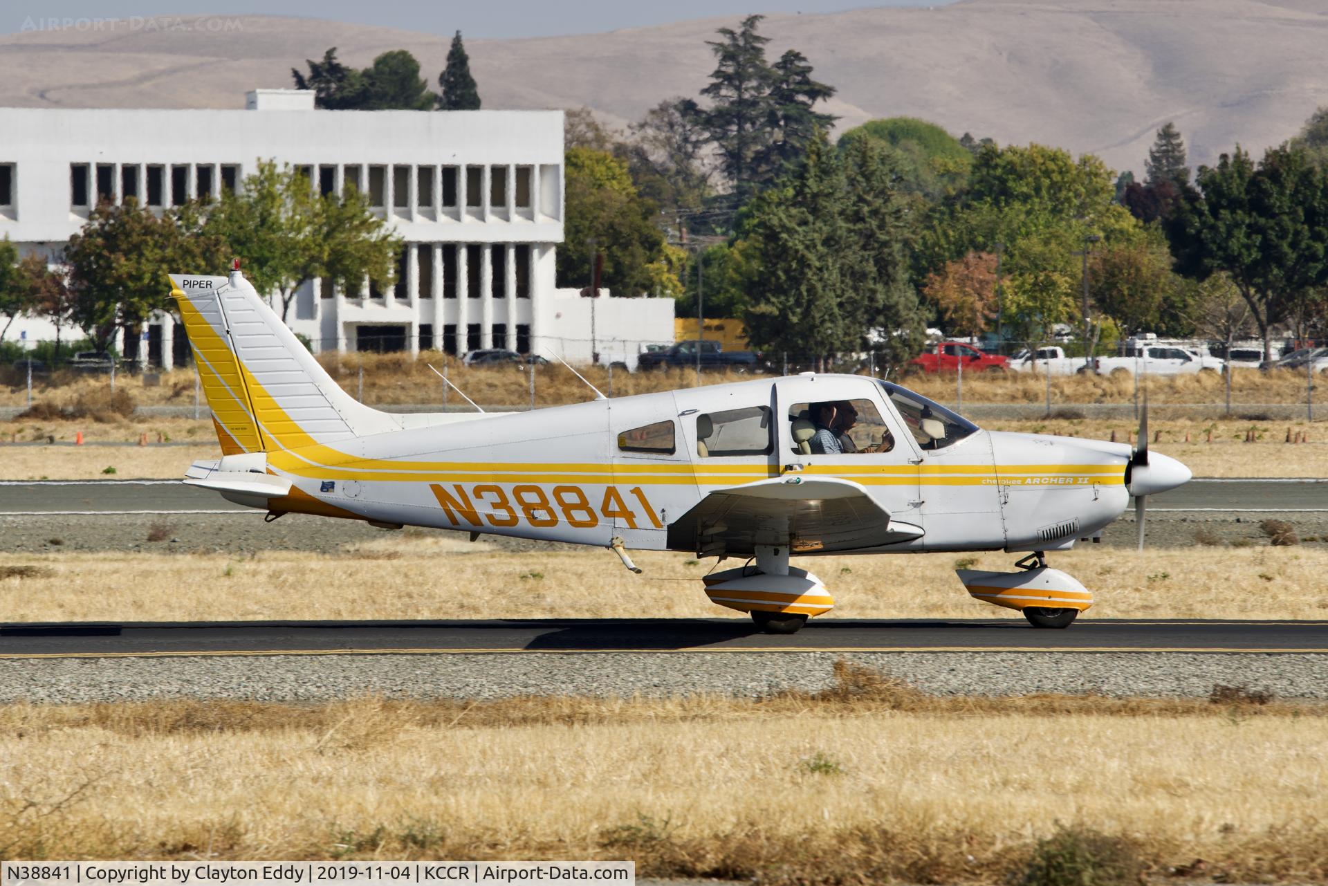 N38841, 1977 Piper PA-28-181 C/N 28-7790596, Buchanan Field Concord California 2019.