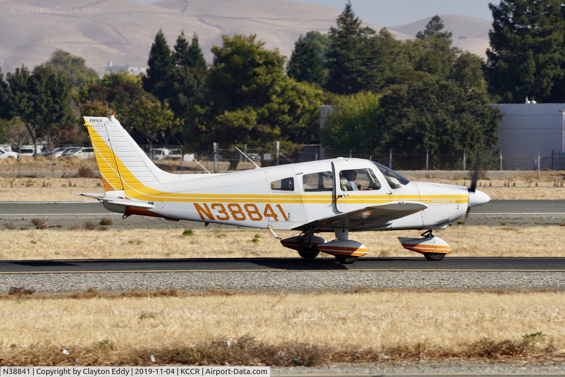 N38841, 1977 Piper PA-28-181 C/N 28-7790596, Buchanan Field Concord California 2019.
