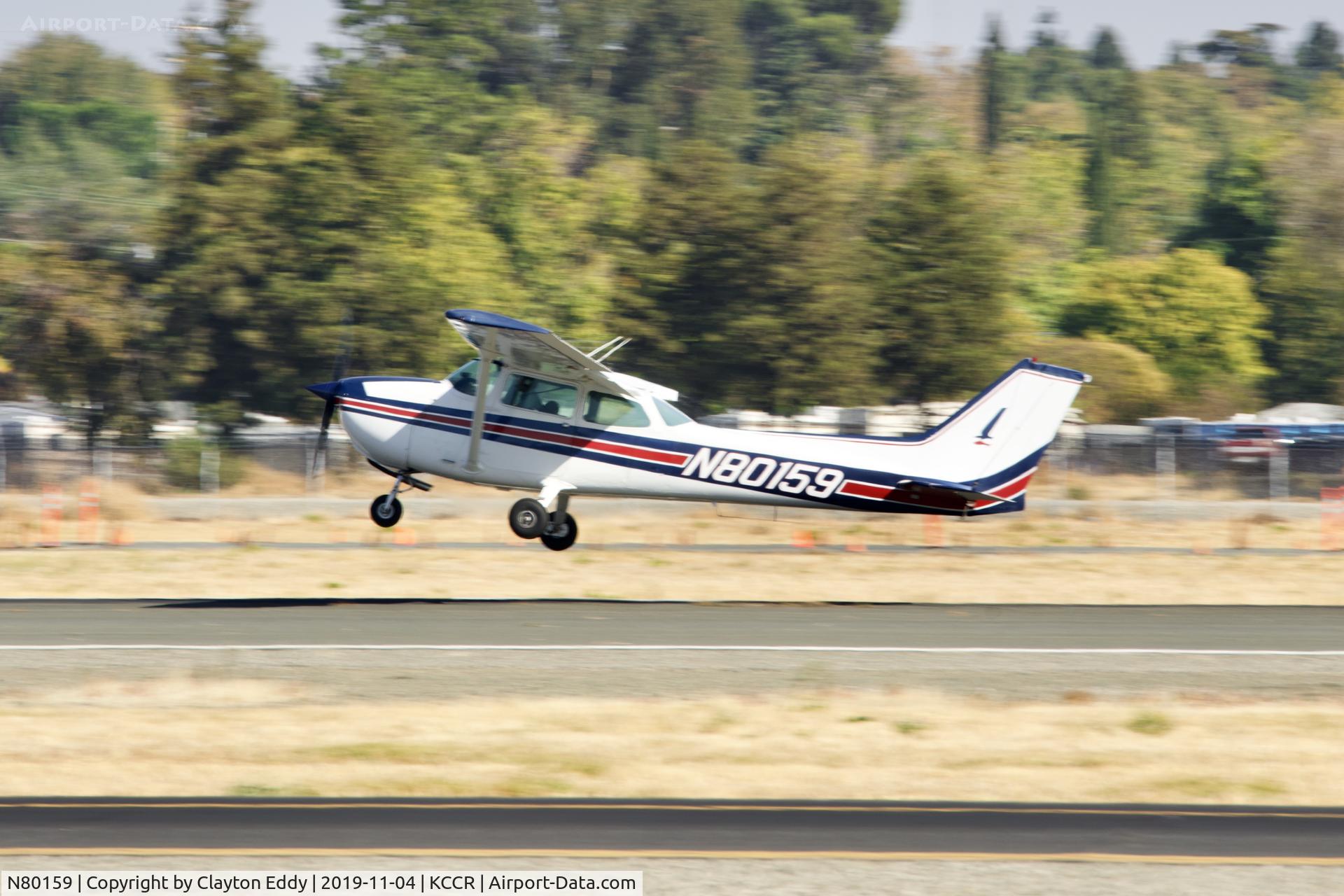 N80159, 1975 Cessna 172M C/N 17266408, Buchanan Field Concord California 2019.