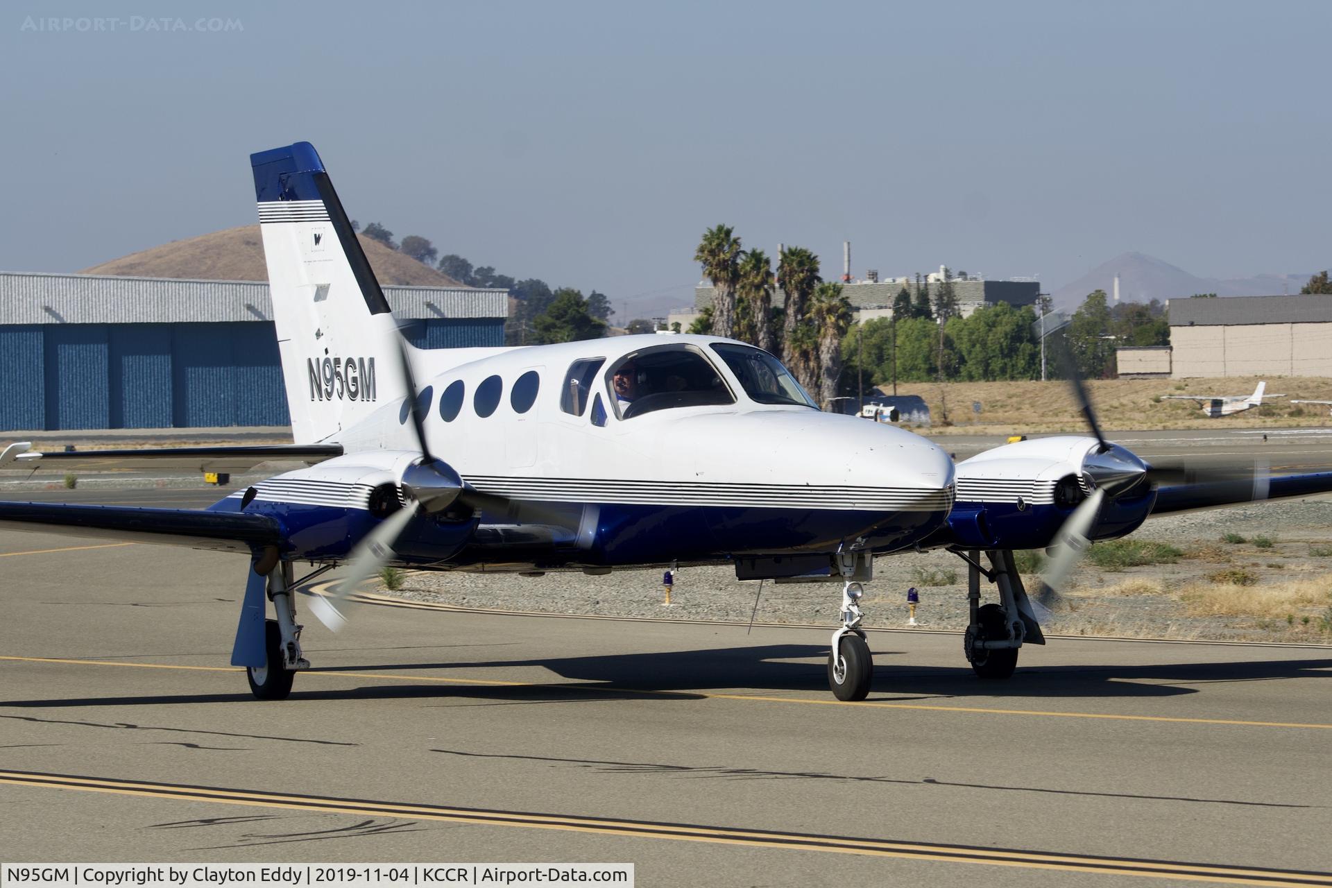N95GM, 1980 Cessna 421C Golden Eagle Golden Eagle C/N 421C-0821, Buchanan Field Concord California 2019.