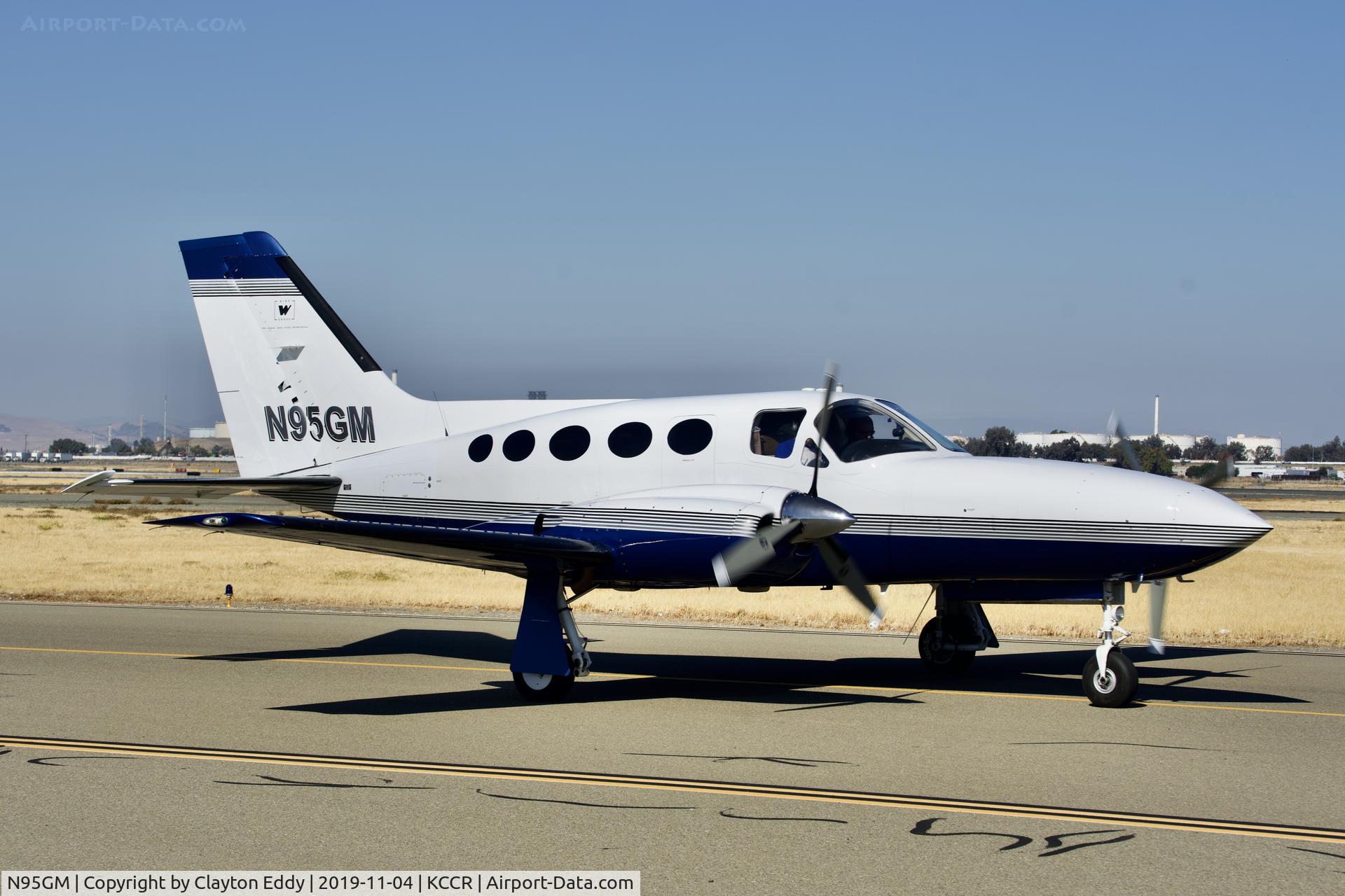 N95GM, 1980 Cessna 421C Golden Eagle Golden Eagle C/N 421C-0821, Buchanan Field Concord California 2019.
