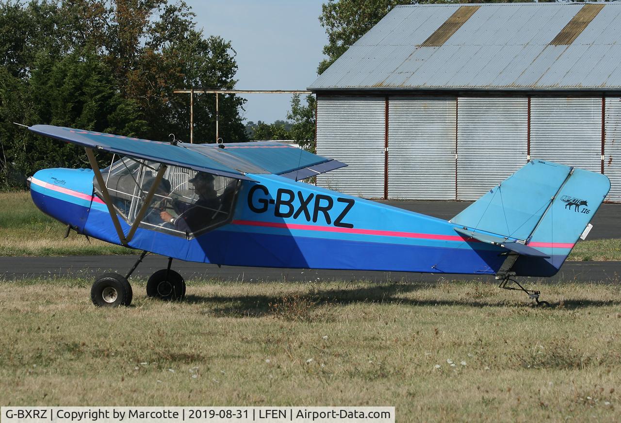 G-BXRZ, 2000 Rans S-6-116 Coyote II C/N PFA 204A-13195, On stopover @Sorigny.