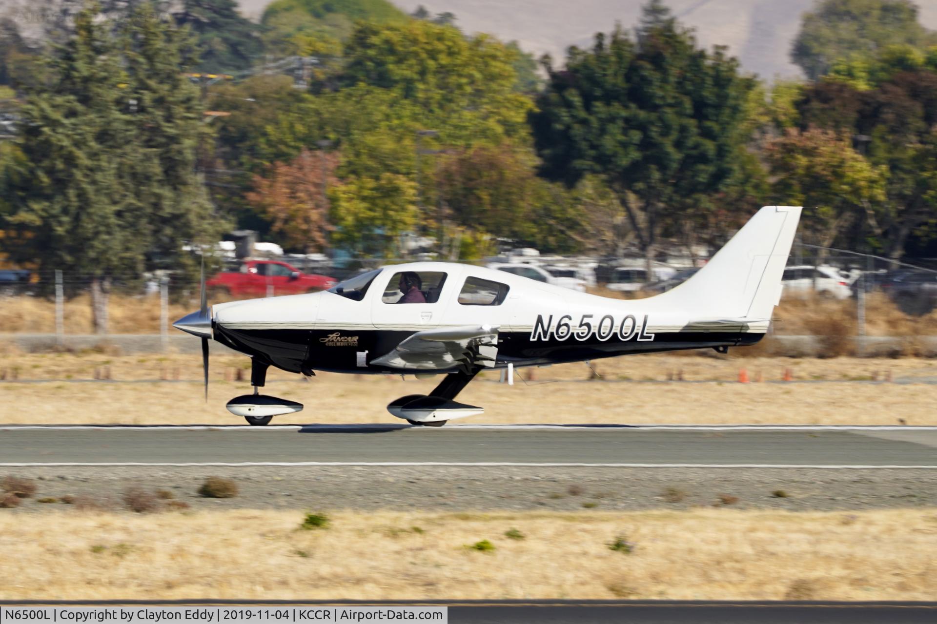 N6500L, 2001 Lancair LC-40-550FG C/N 40027, Buchanan Field Concord California 2019.