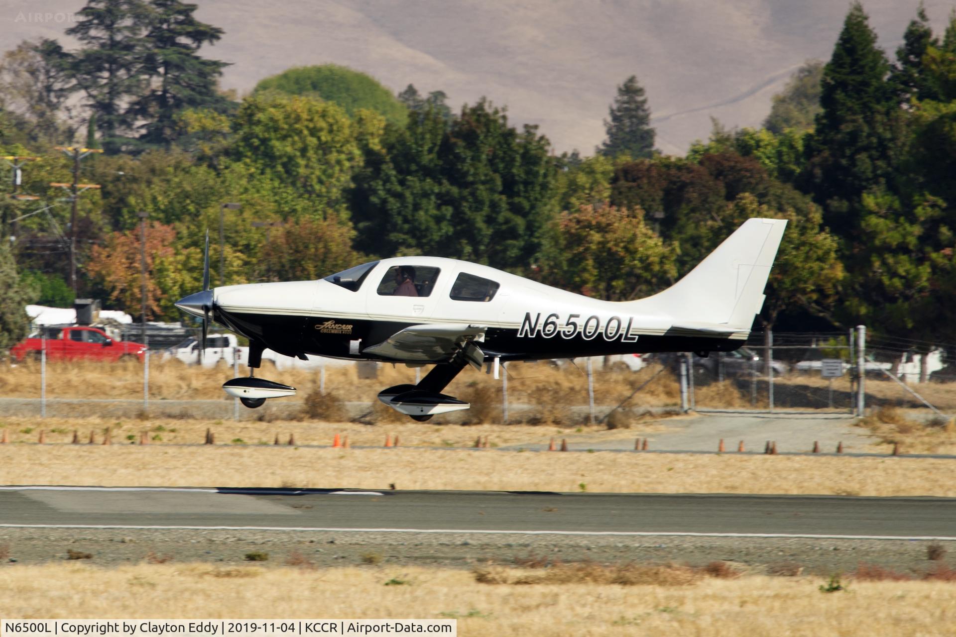 N6500L, 2001 Lancair LC-40-550FG C/N 40027, Buchanan Field Concord California 2019.