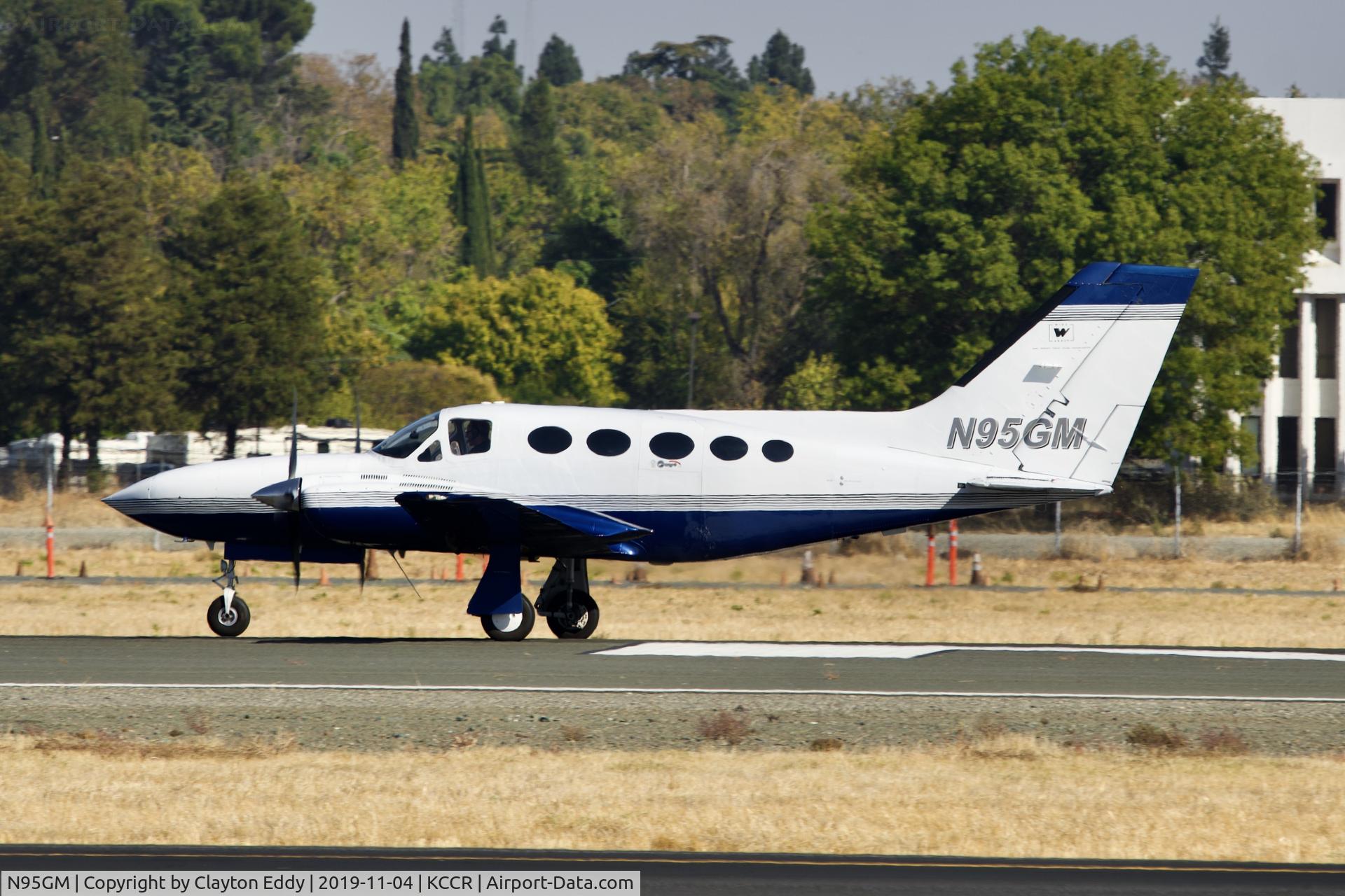 N95GM, 1980 Cessna 421C Golden Eagle Golden Eagle C/N 421C-0821, Buchanan Field Concord California 2019.