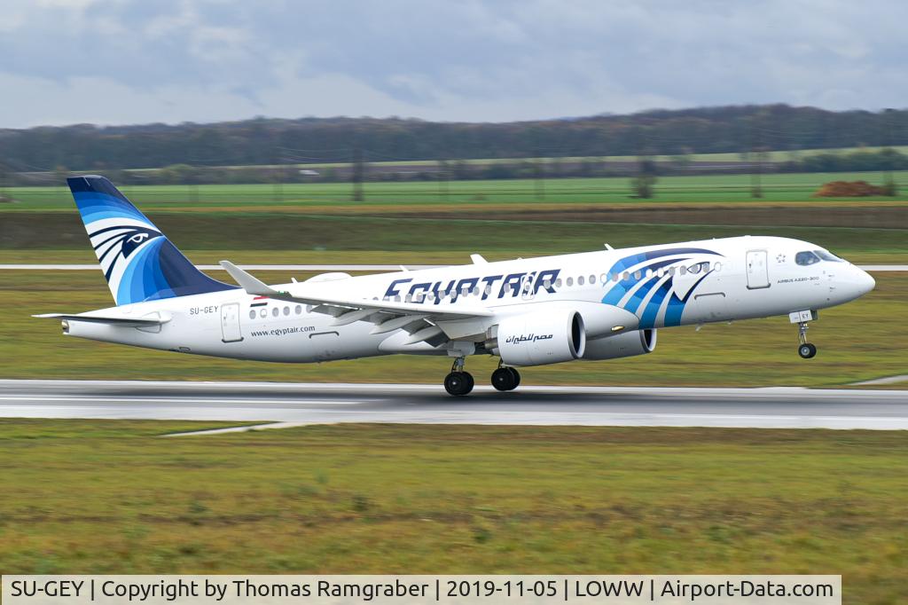 SU-GEY, 2019 Airbus A220-300 C/N 55059, Egyptair Airbus A220-300