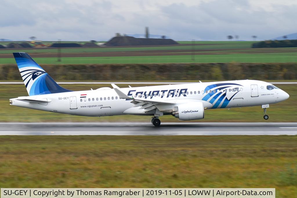 SU-GEY, 2019 Airbus A220-300 C/N 55059, Egyptair Airbus A220-300