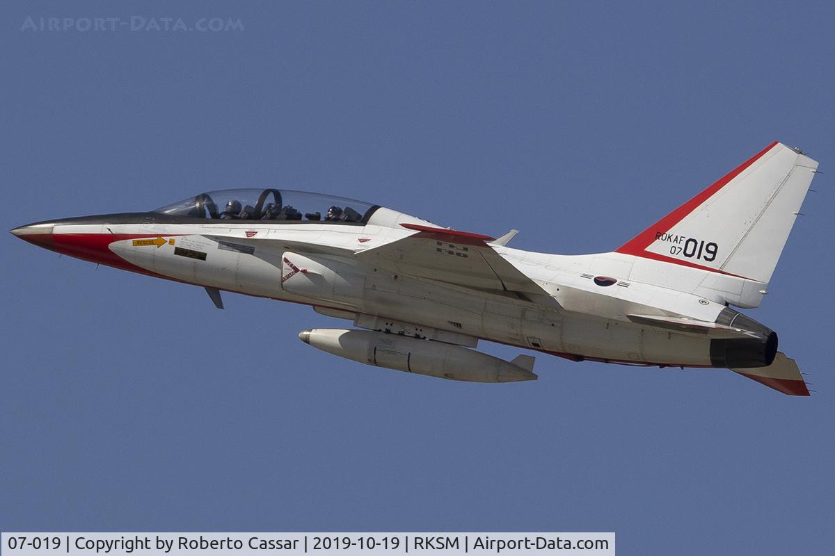 07-019, Korean Aerospace Industries T-50 Golden Eagle C/N KA-019, Seoul ADEX 2019