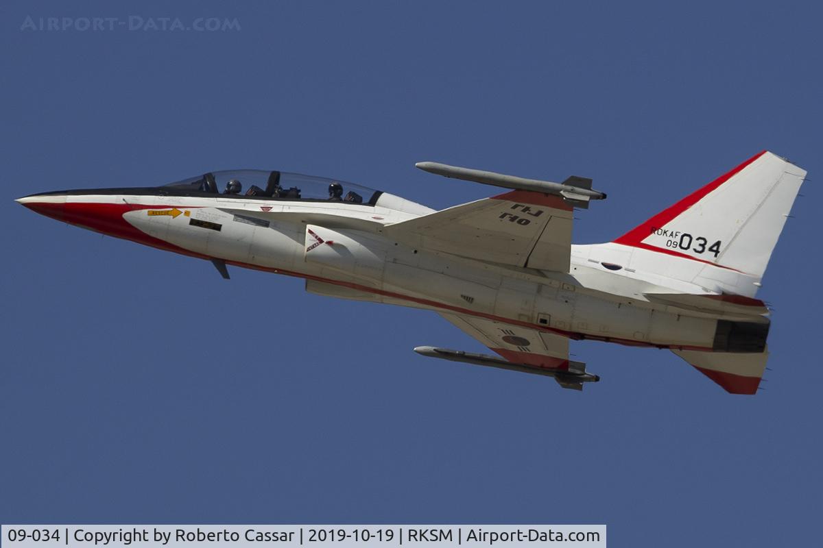 09-034, Korean Aerospace Industries T-50 Golden Eagle C/N KA-034, Seoul ADEX 2019