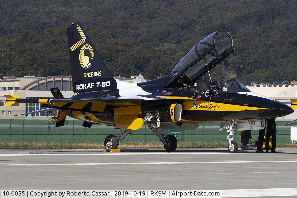 10-0055, 2010 Korean Aerospace Industries T-50B Golden Eagle C/N KA-055, Seoul ADEX 2019
