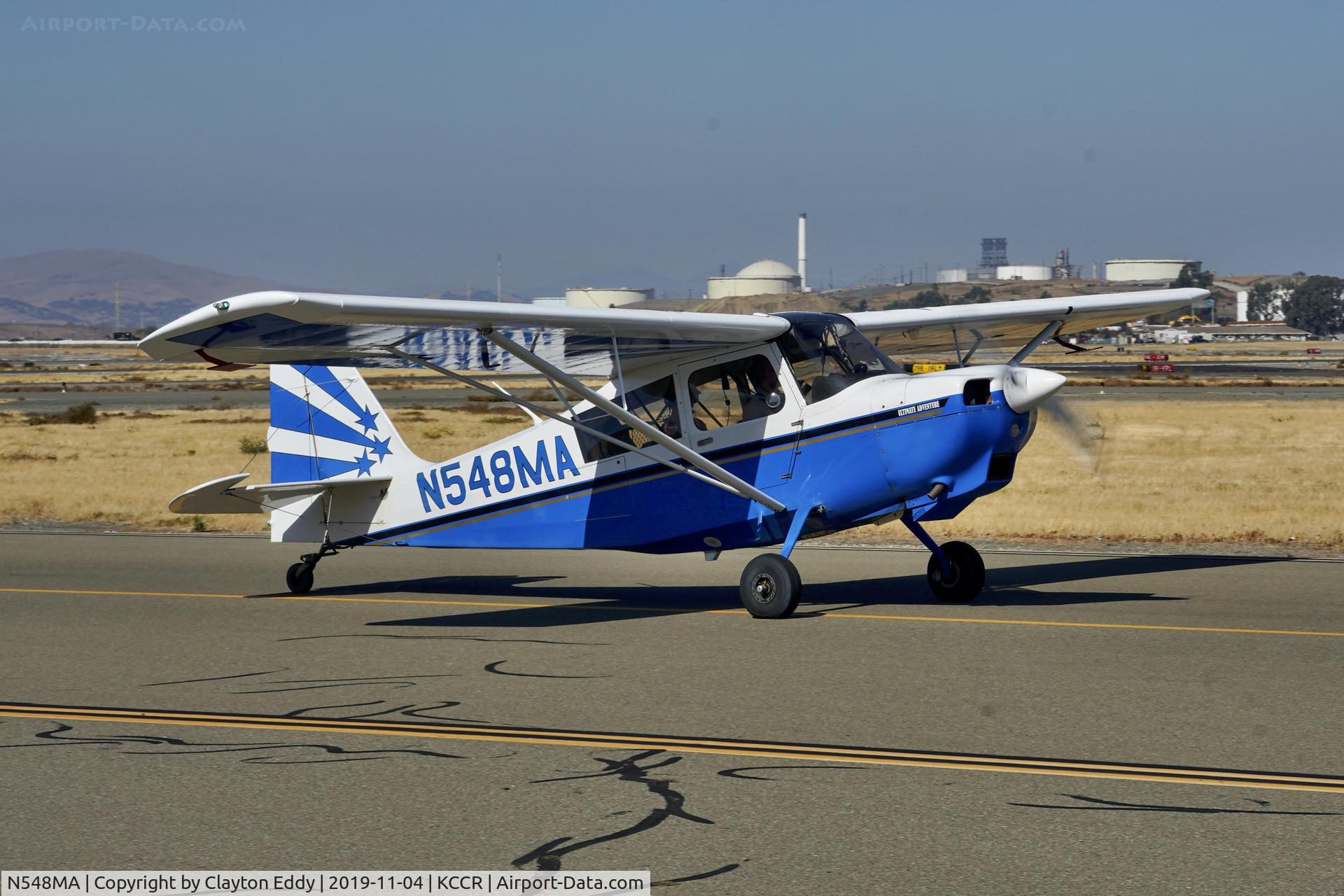 N548MA, 2006 American Champion 7GCAA Citabria C/N 507-2006, Buchanan Field Concord California 2019.