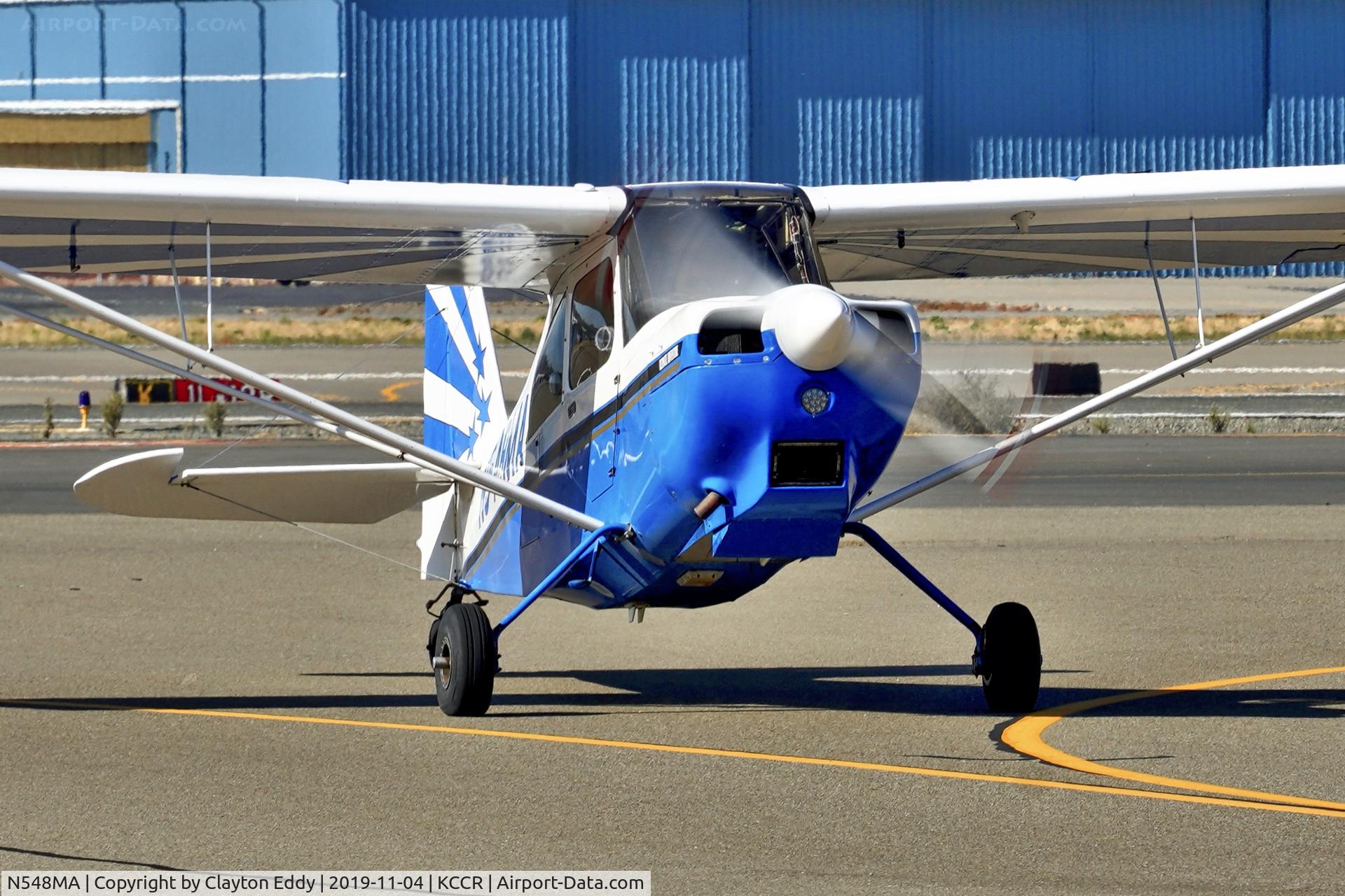 N548MA, 2006 American Champion 7GCAA Citabria C/N 507-2006, Buchanan Field Concord California 2019.