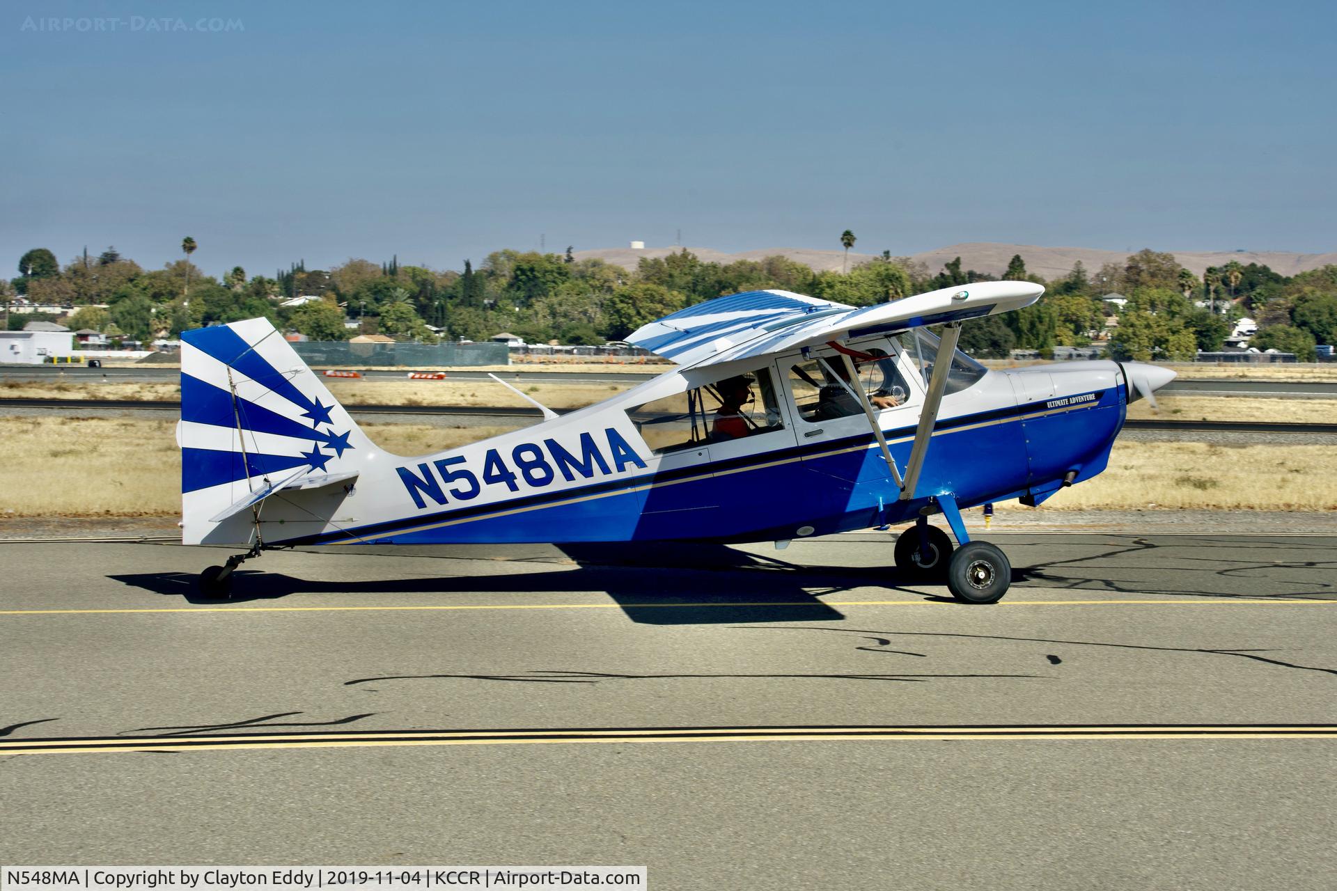 N548MA, 2006 American Champion 7GCAA Citabria C/N 507-2006, Buchanan Field Concord California 2019.