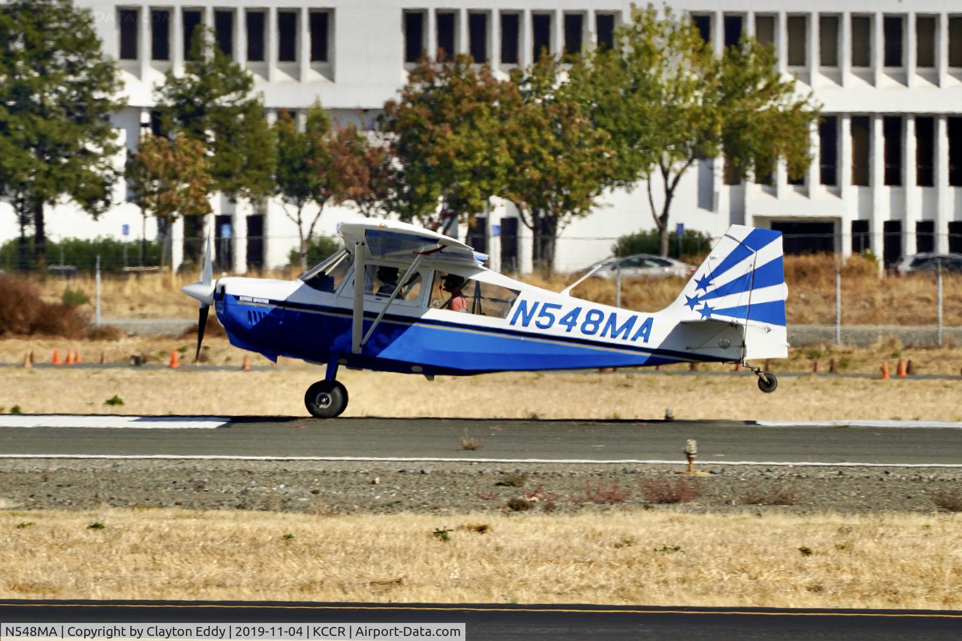 N548MA, 2006 American Champion 7GCAA Citabria C/N 507-2006, Buchanan Field Concord California 2019.