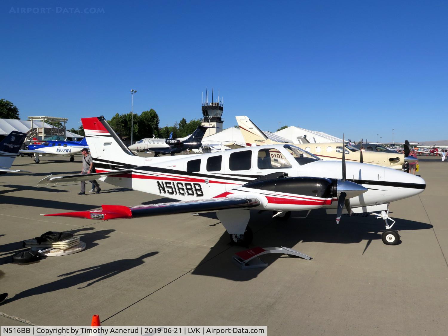 N516BB, 2019 Beechcraft G58 Baron C/N TH-2516, 2019 Beechcraft G58 Baron, c/n: TH-2516, 2019 Livermore AOPA Fly-In