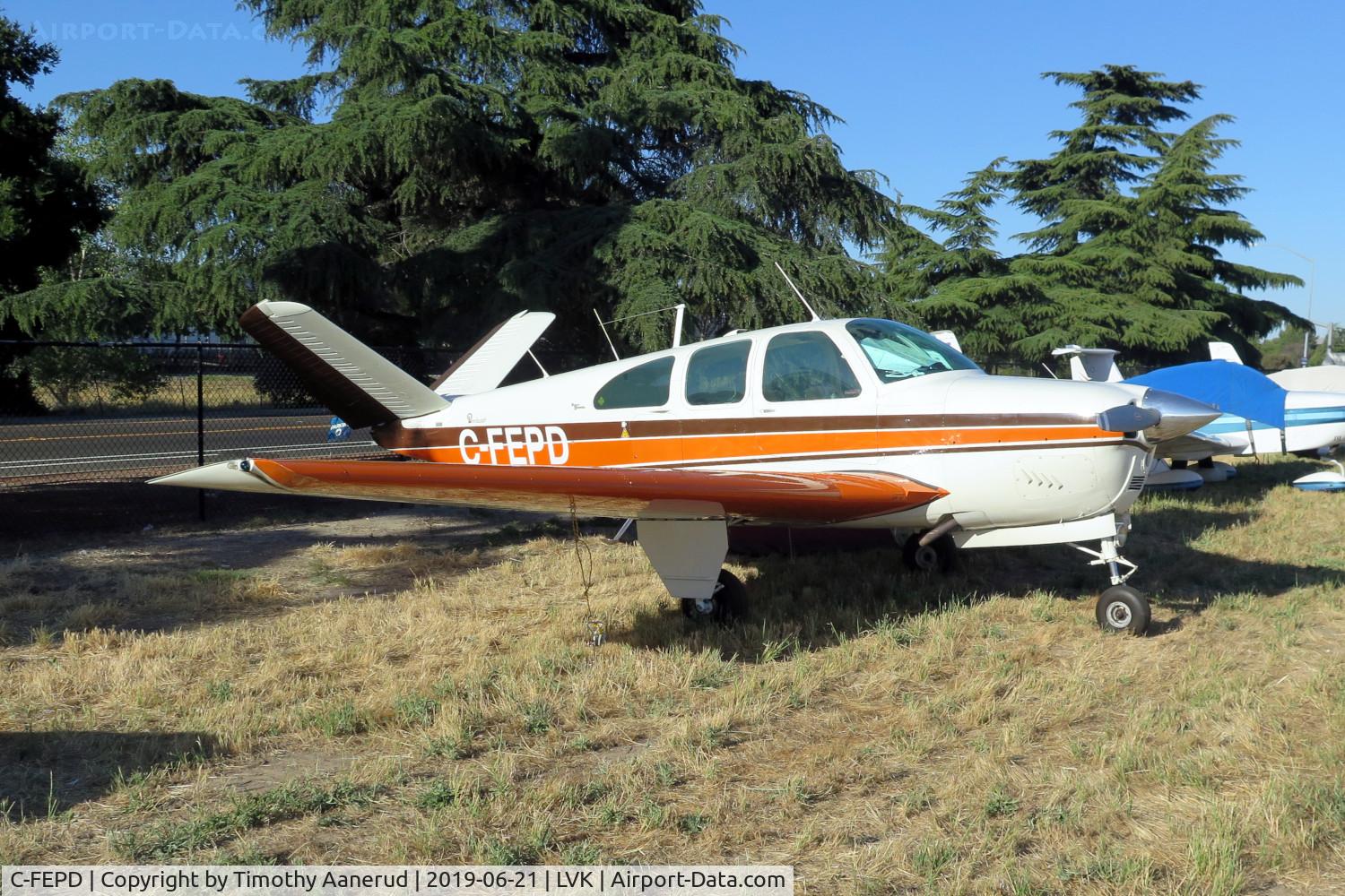 C-FEPD, 1963 Beech P35 Bonanza C/N D-7218, 1963 Beech P35, c/n: D-7218, 2019 Livermore AOPA Fly-In