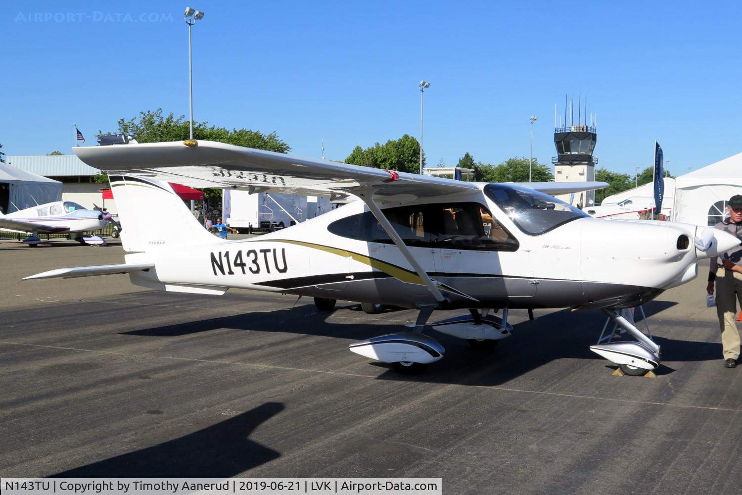 N143TU, 2016 Tecnam P-2010 C/N 043/US, 2016 Tecnam P-2010, c/n: 043/US, 2019 Livermore AOPA Fly-In