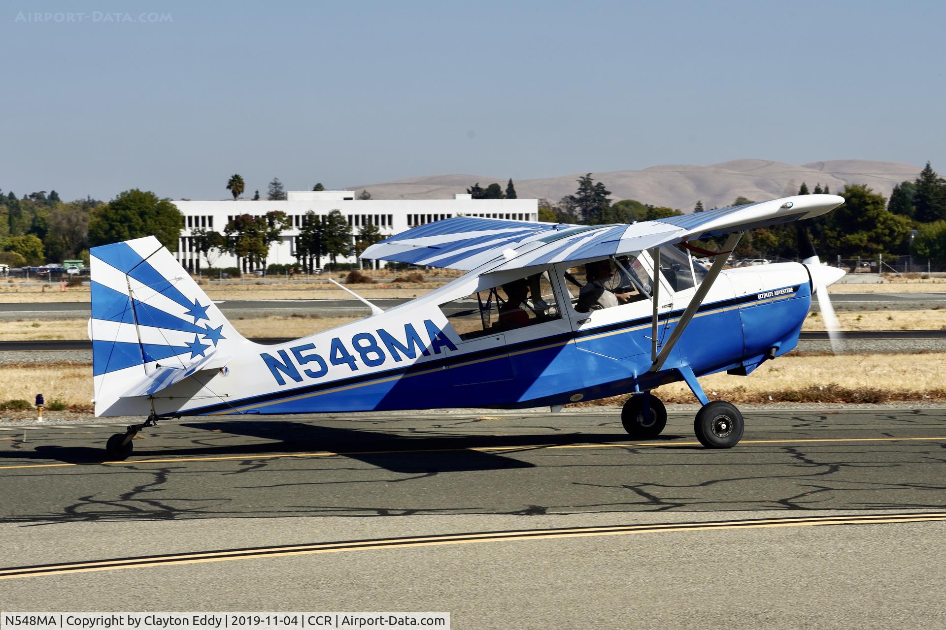 N548MA, 2006 American Champion 7GCAA Citabria C/N 507-2006, Buchanan Field Concord California 2019.