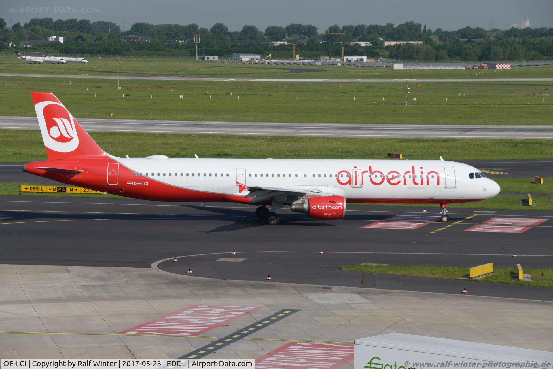 OE-LCI, 2012 Airbus A321-211 C/N 5038, Airbus A321-211 - HG NLY Niki 'Air Berlin livery' - 5038 - OE-LCI - 23.05.2017 - DUS