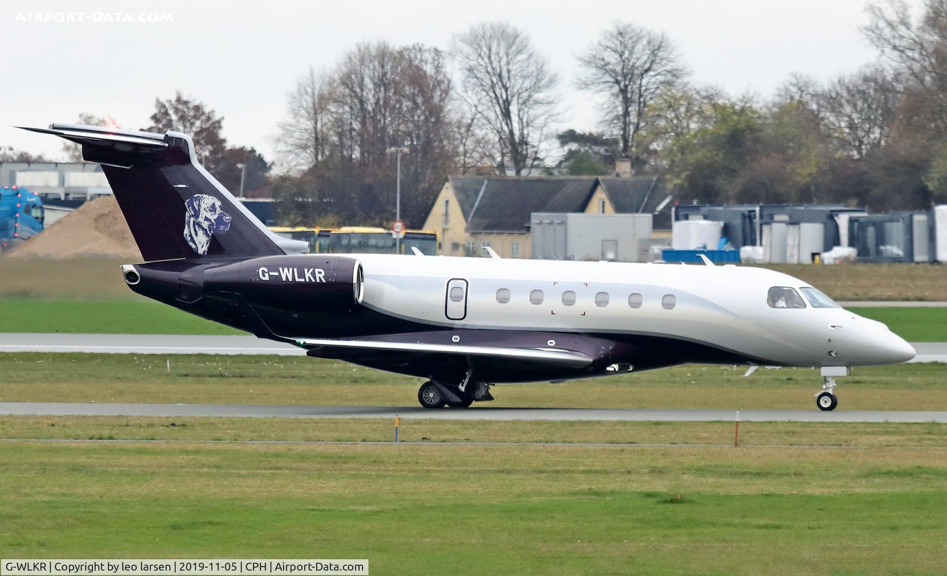 G-WLKR, 2018 Embraer EMB-550 Legacy 500 C/N 55000091, Copenhagen 5.11.2019