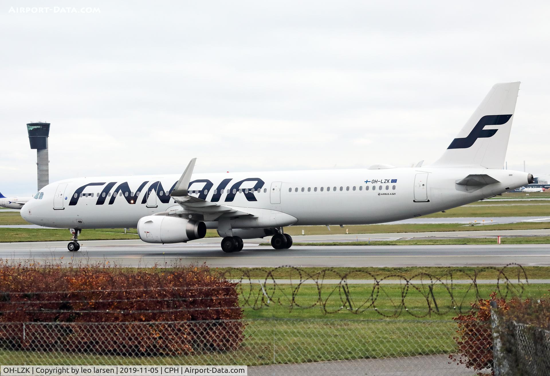 OH-LZK, 2014 Airbus A321-231 C/N 5961, Copenhagen 5.11.2019