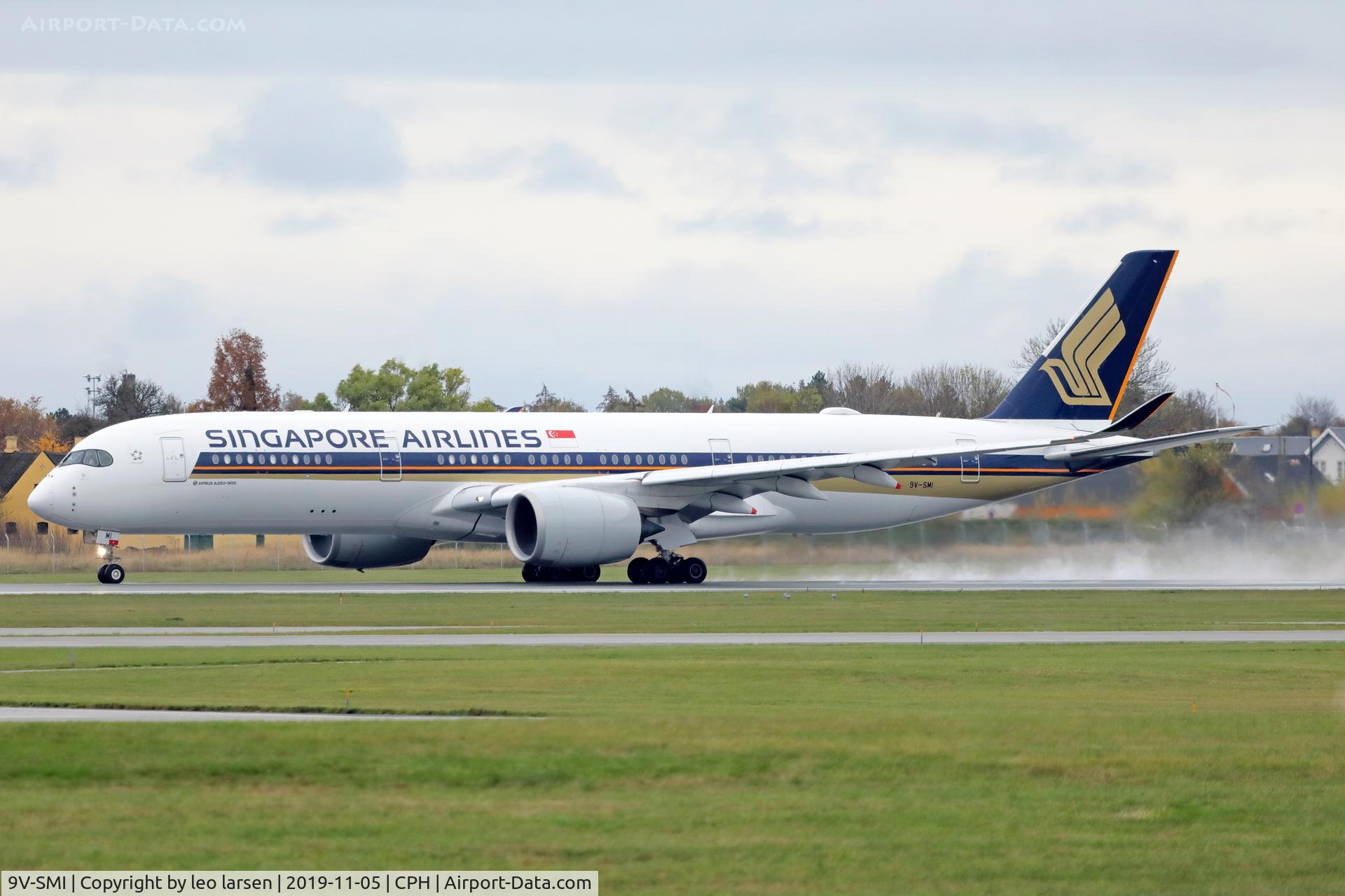 9V-SMI, 2016 Airbus A350-941 C/N 077, Copenhagen 5.11.2019