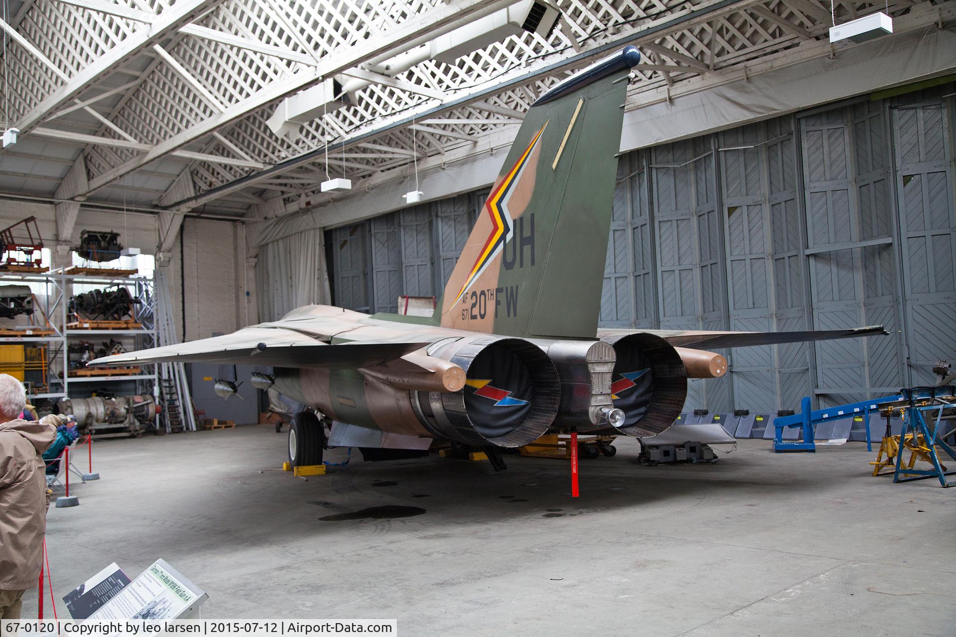 67-0120, 1969 General Dynamics F-111E Aardvark C/N A1-165, Duxford 12.7.2015