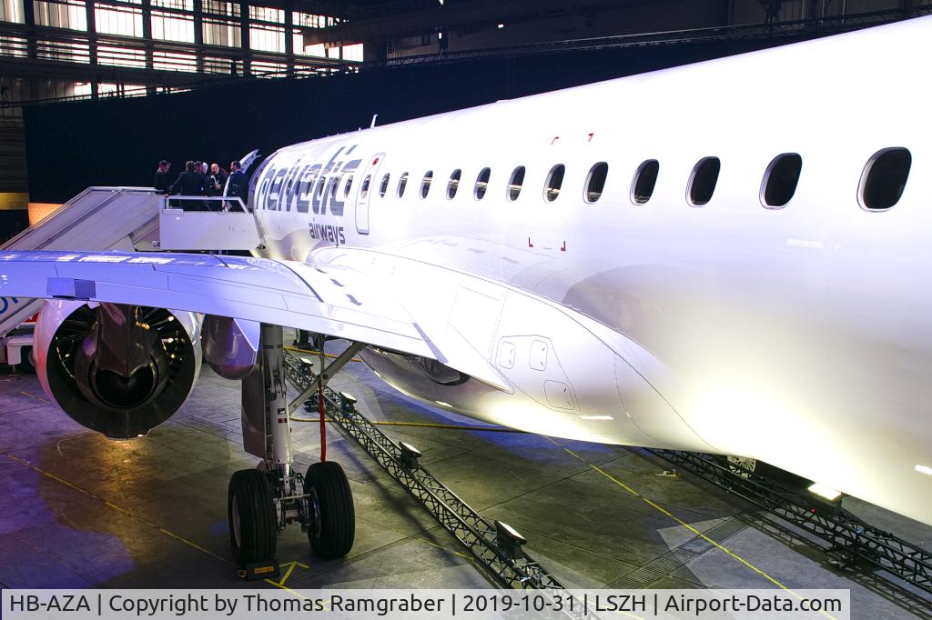 HB-AZA, 2019 Embraer 190-E2 (ERJ-190-300) C/N 19020022, Helvetic Airways Embraer 190 E2