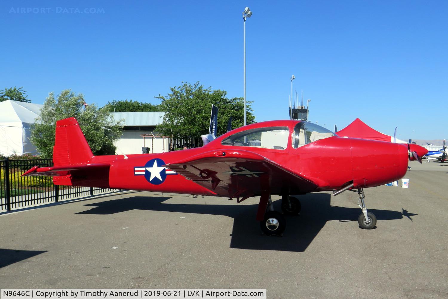 N9646C, 1953 North American Navion (NA-145) C/N NAV-4-1063, 1953 North American Navion (NA-145), c/n: NAV-4-1063, 2019 AOPA Livermore Fly-In