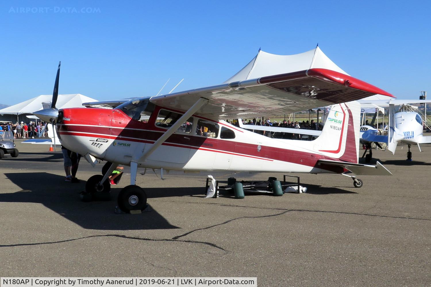 N180AP, 1965 Cessna 180H Skywagon C/N 18051472, 1965 Cessna 180H, c/n: 18051472, 2019 AOPA Livermore Fly-In