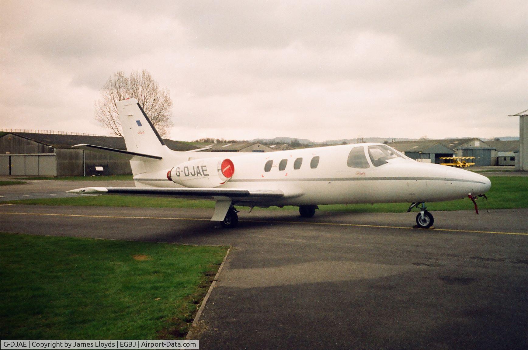 G-DJAE, 1976 Cessna 500 Citation C/N 500-0339, Parked up at Eurojet Aviation