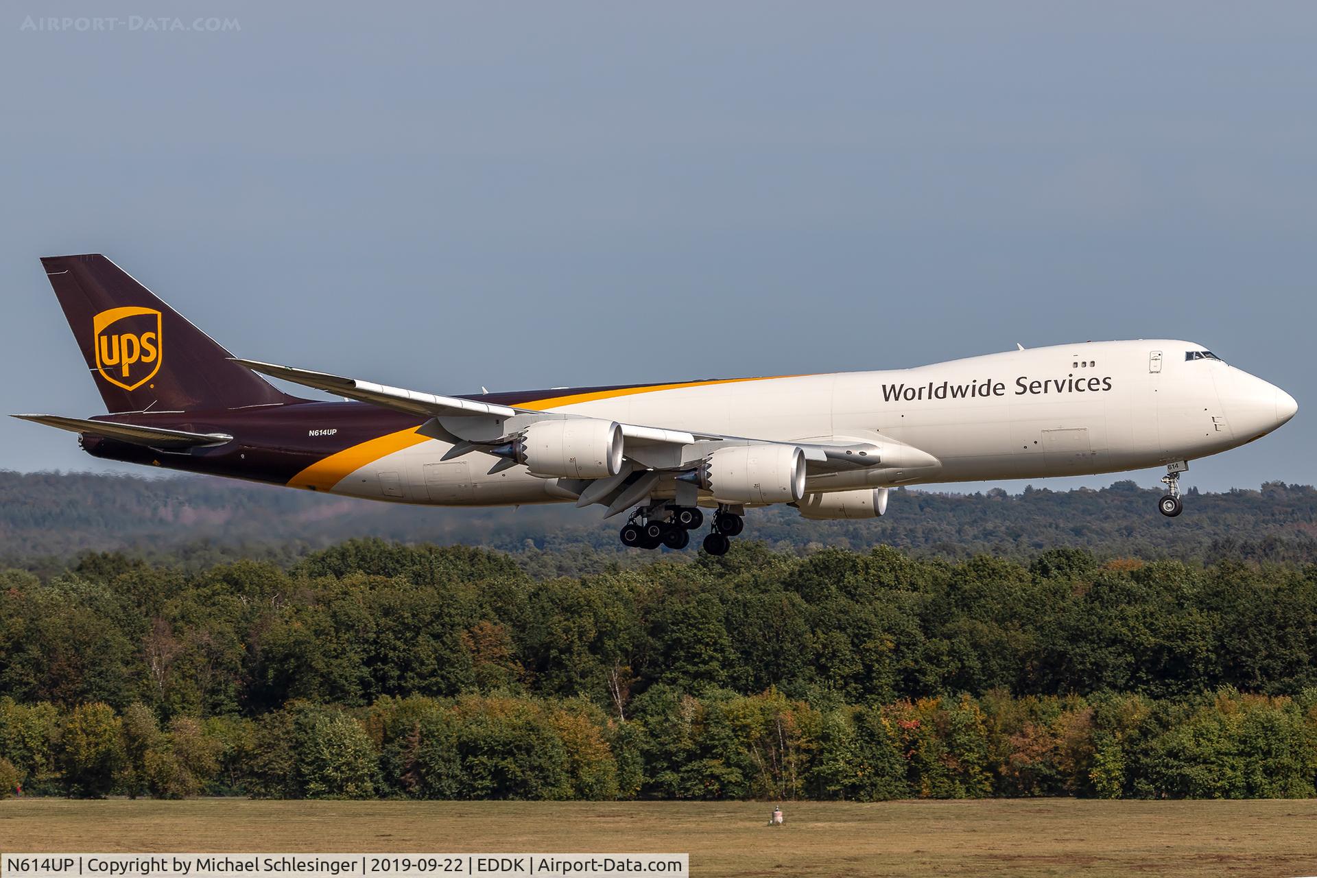 N614UP, 2019 Boeing 747-8F C/N 64260, N614UP - Boeing 747-8F - United Parcel Service (UPS)
