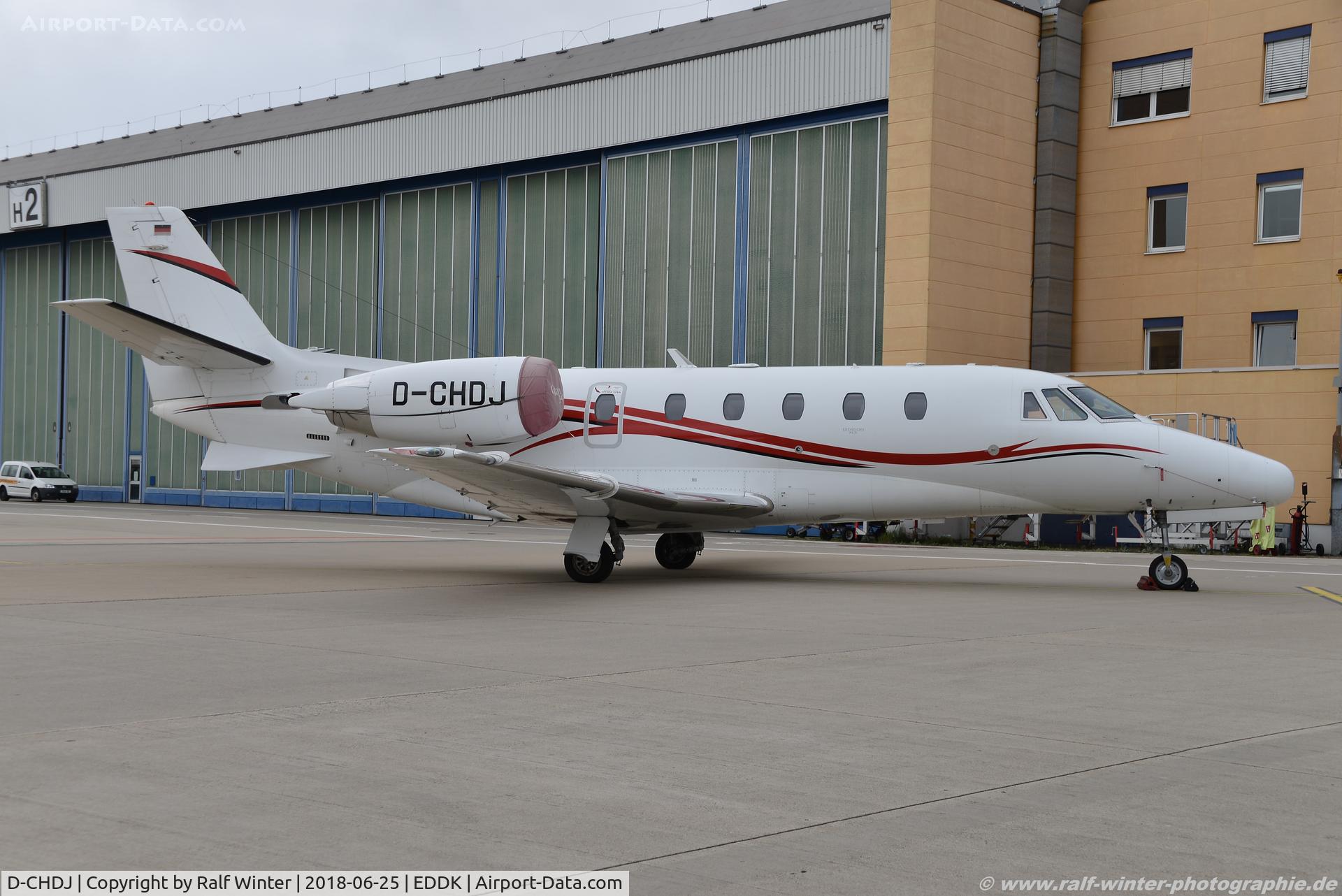 D-CHDJ, 2007 Cessna 560XL Citation XLS C/N 560-5744, Cessna 560XL Citation XLS - Ohl Air Charterflug - 560-5744 - D-CHDJ - 25.06.2018 - CGN