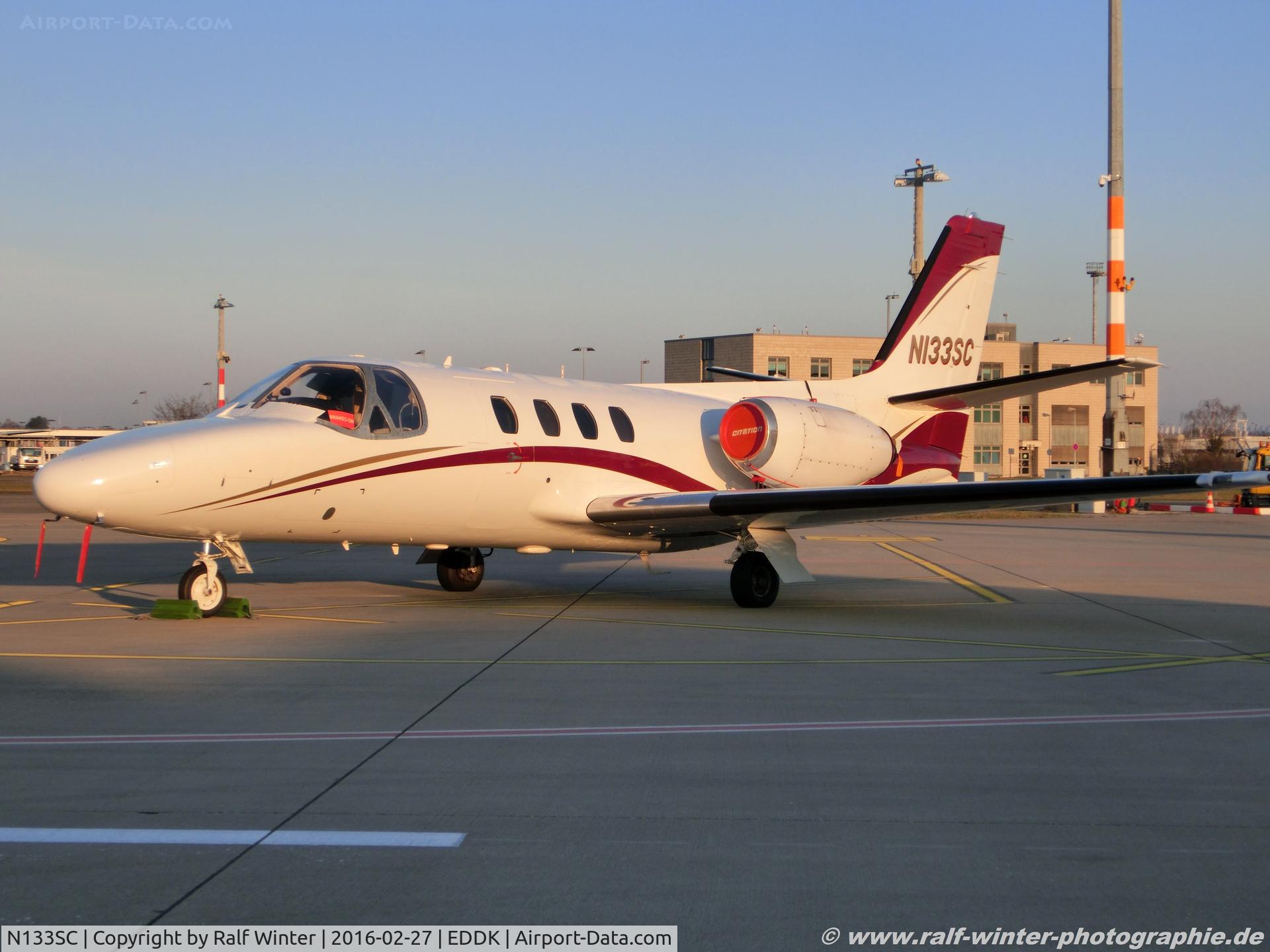 N133SC, 1979 Cessna 501 Citation I/SP C/N 501-0131, Cessna 501 Citation I/SP - Private - 5010131 - N133SC - 27.02.2016 - CGN