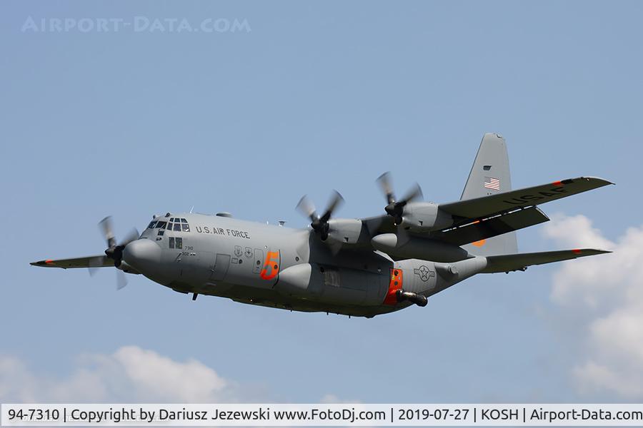 94-7310, 1995 Lockheed C-130H Hercules C/N 382-5396, C-130H Hercules 94-7310  from 731st AS 302nd AW Peterson AFB, CO