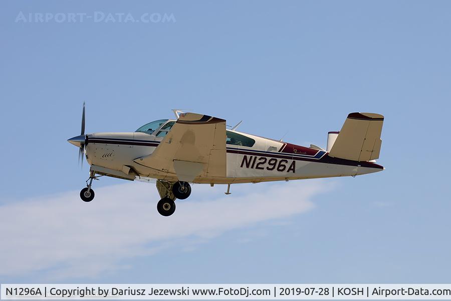 N1296A, 1969 Beech V35A Bonanza C/N D-9030, Beech V35A Bonanza  C/N D-9030, N1296A