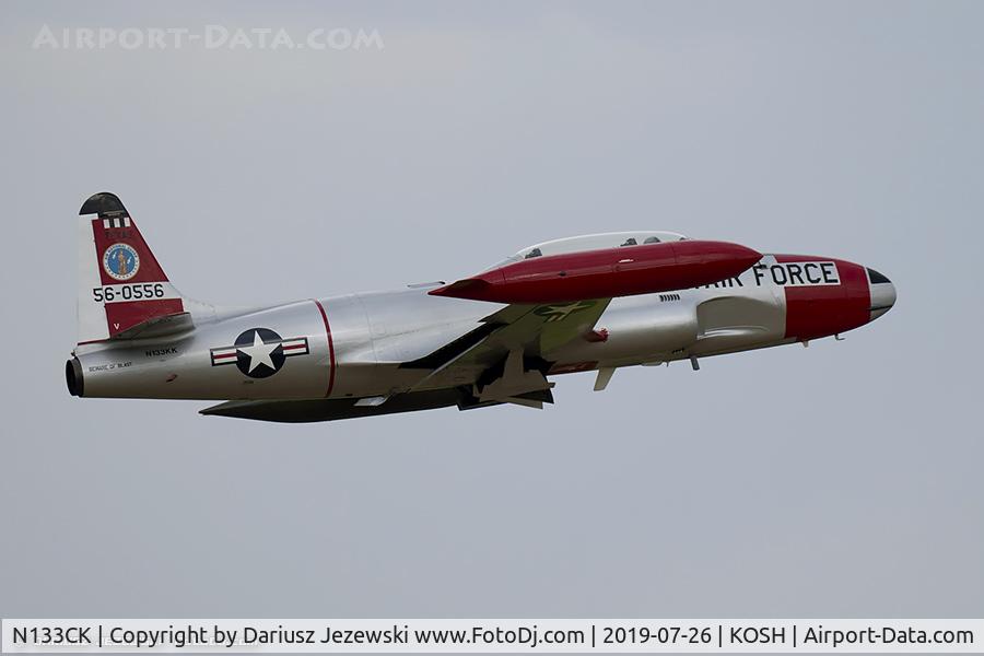 N133CK, 1951 Lockheed T-33A Shooting Star C/N 580-7138, Lockheed T-33A Shooting Star  C/N 51-17445, N133CK