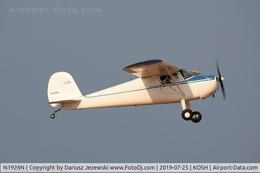 N1926N, 1947 Cessna 120 C/N 12170, Cessna 120 C/N 12170, N1926N