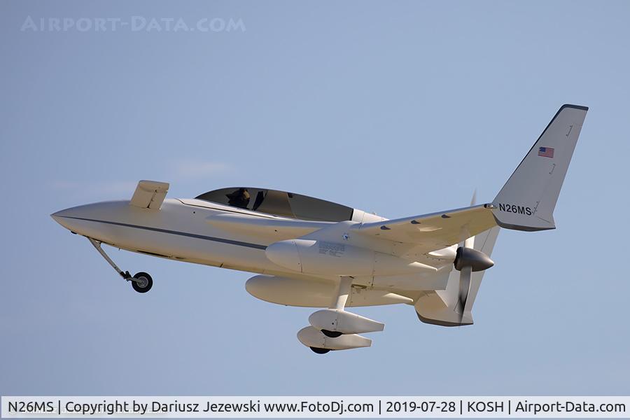 N26MS, 1980 Rutan Long-EZ C/N 115, Rutan Long-EZ  C/N 115, N26MS