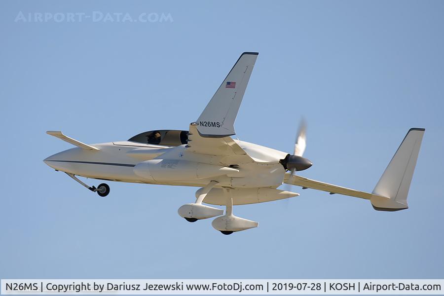 N26MS, 1980 Rutan Long-EZ C/N 115, Rutan Long-EZ  C/N 115, N26MS