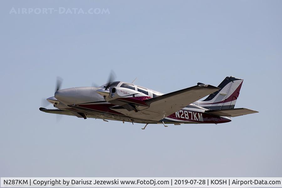N287KM, 1980 Beech 58P Baron C/N TJ-330, Beech 58 Baron  C/N TJ-330, N287KM