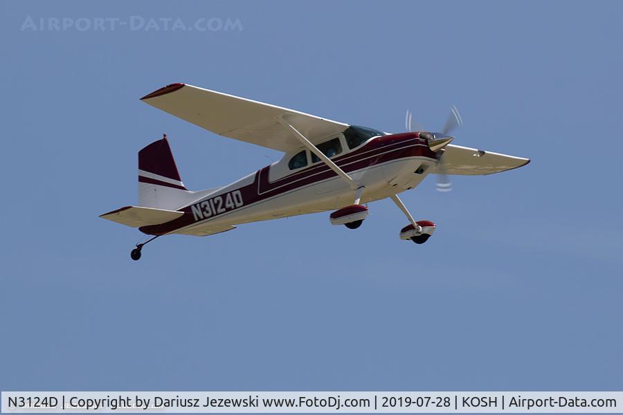 N3124D, 1955 Cessna 180 C/N 31922, Cessna 180 Skywagon C/N 31922, N3124D