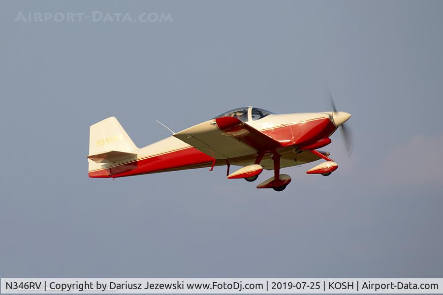 N346RV, 1996 Vans RV-6A C/N 23004, Vans RV-6A  C/N 23004, N346RV
