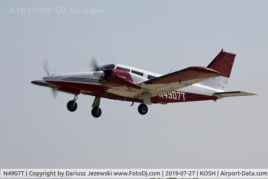 N4907T, 1972 Piper PA-34-200 C/N 34-7250184, Piper PA-34-200  C/N 34-7250184, N4907T