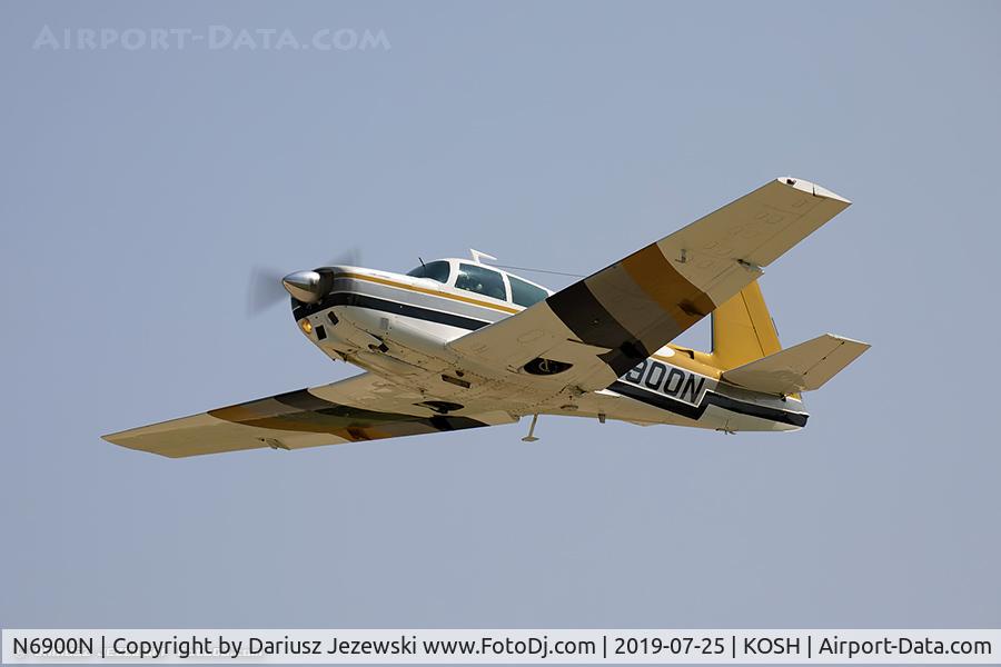 N6900N, 1968 Mooney M20C Ranger C/N 680168, Mooney M20C Ranger  C/N 680168, N6900N