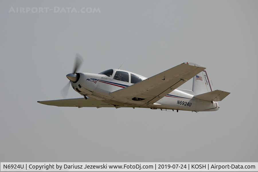 N6924U, 1964 Mooney M20E C/N 294, Mooney M20E Chapparal  C/N 294, N6924U