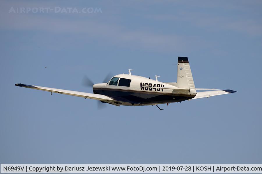 N6949V, 1975 Mooney M20F Executive C/N 22-1322, Mooney M20F Executive  C/N 22-1322, N6949V
