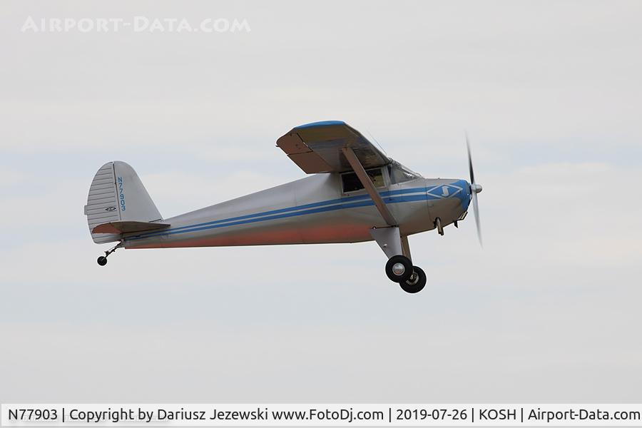 N77903, 1946 Luscombe 8A C/N 3630, Luscombe 8A C/N 3630, N77903