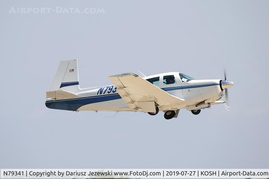 N79341, 1965 Mooney M20E C/N 551, Mooney M20E Chapparal  C/N 551, N79341