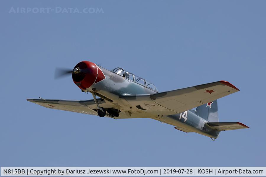 N815BB, 1969 Nanchang CJ-6A C/N 2951216, Nanchang CJ-6A  C/N 2951216, N815BB